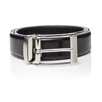 Curea din piele pentru bărbați Ferruccio Laconi Ivar, lungime 90 cm, negru