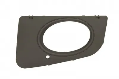 Grila bara fata Stanga cu locas proiector plastic, gri inchis potrivit VW CRAFTER 30-35, CRAFTER 30-50 dupa 2006