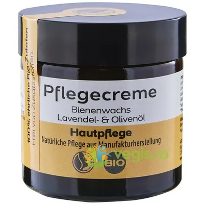 Crema Hidratanta Bio cu Ceara de Albine, Lavanda si Ulei de Masline 50g