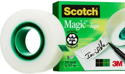 Banda autoadeziva Scotch - Magic, 19 x 33 mm