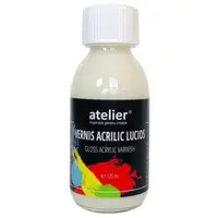 Vernis Acrilic Lucios Atelier, 125 ml