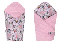 Set multifunctional complet pentru bebelusi cu 5 piese Minky Rabbit