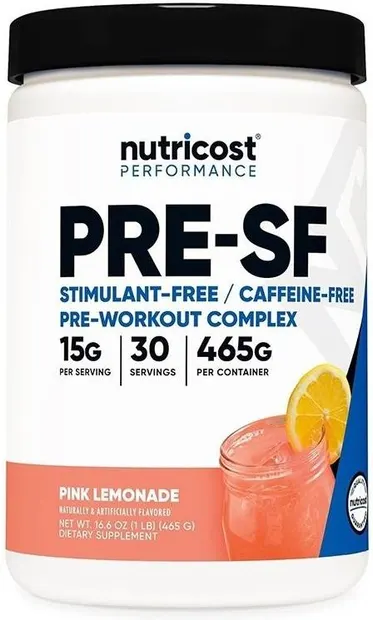 Performance PRE-SF, limonadă roz, 465 g, Nutricost
