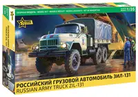 Model asamblabil Zvezda Militar: Camioane - Camion sovietic ZIL-131