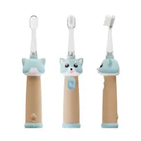 Periuta de dinti electrica Vitammy ePUPPY Bleu pentru copii 0-6 ani, cu lumina LED, 24.000 de miscari sonice pe minut, 2 capete periuta incluse, 2 moduri de functionare si timer