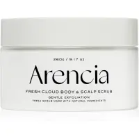 Arencia Fresh Cloud White Tea & Neroli crema delicata pentru exfoliere pentru corp si par 260 g