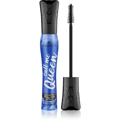 essence call me QUEEN rimel cu efect de gene false rezistent la apa culoare Black 11,5 ml