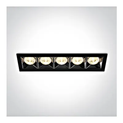 Tekla LED 20W 1600lm 3000K 38° 220-240V IP20 negru