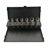 Set-Trusa Carote HSS cu prindere WELDON și pin centrare - 7 piese