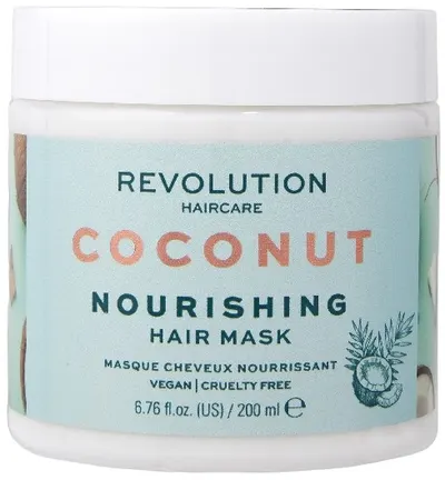 Revolution Haircare Mască de păr hrănitoare Coconut, 200 ml