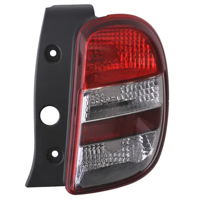 Stop tripla lampa spate dreapta potrivit NISSAN MICRA HATCHBACK 2010-2013 - (Semnalizator alb, culoare sticla: rosu)