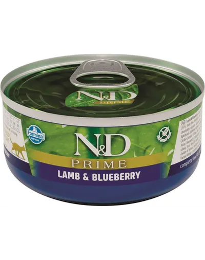 FARMINA N&D Prime hrana umeda pentru pisici, cu miel si afine, 70 g