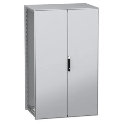 Dulap modular, cu montaj pe pardoseala, PanelSeT SFN, din otel decarbonizat(verde), 2000x1200x800mm, IP55, 2 usi