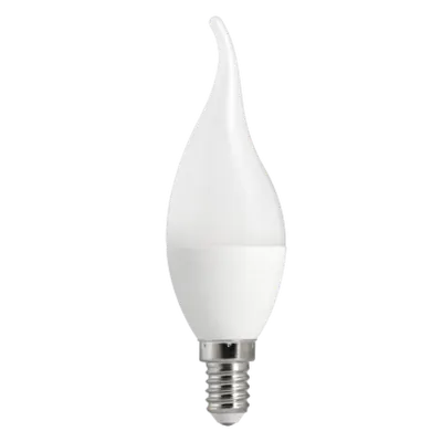 Bec LED flacara 5W, E14, 4000K, 220-240V AC