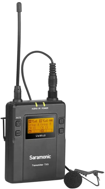 Microfon Saramonic - UwMic9, fără fir, negru