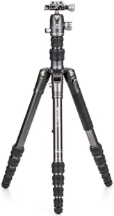 Trepied Benro - Bat One 15A + VX20, 37-165 cm, argintiu