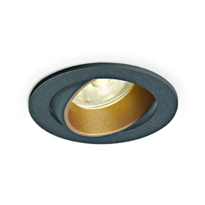 Yero II 7W LED 550lm 3000K 35° 700mA IP20 dimabil negru