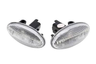 Set lumini semnalizare stanga/dreapta (transparent, LED, dinamic indicator) potrivit CITROEN C2, C3 I, C3 PLURIEL, C5 I, C5 II, XSARA, XSARA PICASSO