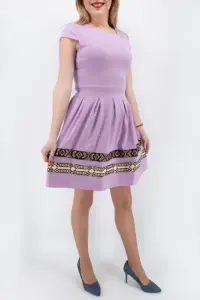 Rochie Stilizata cu Motive Traditionale Adelina 8