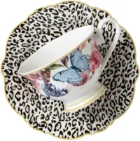 Set de 6 cești de cappuccino sau ceai cu farfurioare Morello - Amalfi, 180 ml