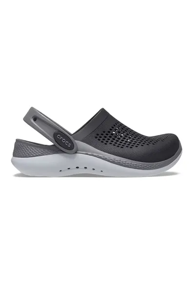 Saboti slingback de cauciuc - Negru/Gri