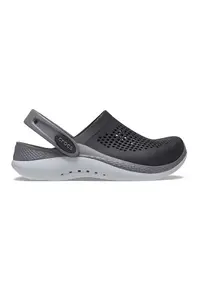 Saboti slingback de cauciuc - Negru/Gri