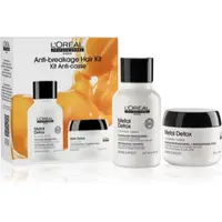 L’Oréal Professionnel Serie Expert Metal Detox set cadou pentru par vopsit si deteriorat pentru femei