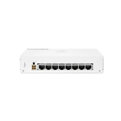 Switch Gigabit cu 8 porturi PoE HPE Aruba R8R46A, 16 Gbps, 11.9 Mpps, 64 W, fara management