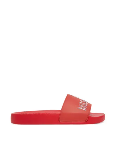 Papuci dama - Culoare rosie