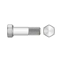 Surub Cap Hexagonal Partial Filetat 931 Inox A2-M6 X 40