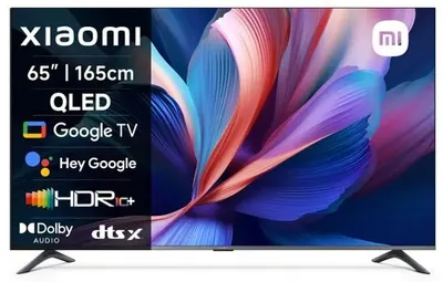 Televizor smart Xiaomi - A PRO 2026, 65", 4K QLED, Game Boost 120Hz, 94% DCI-P3, 20W Xiaomi Sound, Google TV, Dark Gray, negru
