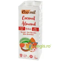 Bautura Vegetala de Cocos cu Migdale fara Gluten Ecologic/Bio 1L
