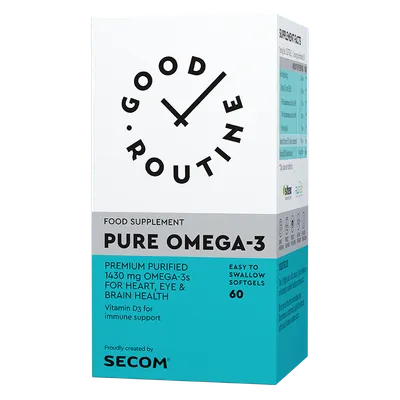 Pure Omega-3 Good Routine, 60 capsule, Secom