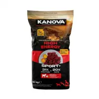 Hrana uscata pentru caini Kanova High Energy cu vita 10 kg