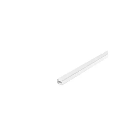 GLENOS Industrial Profil Flat, mat alb, 2m