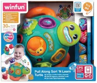 Jucărie electronică educativă WinFun - Broască - sortator