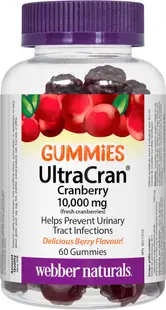 UltraCran, 60 tablete de jeleu, Webber Naturals