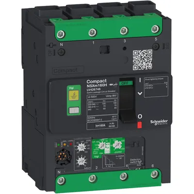 Intreruptor Compact Nsxm Micrologic Vigi 4.1 50A 4P 36Ka - Everlink