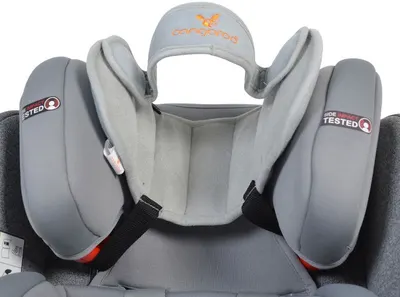 Suport cap pentru scaun auto Cangaroo - Shelter, gri