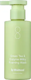 By Wishtrend Green Tea & Enzyme Spumă de curățare a feței, 140 ml