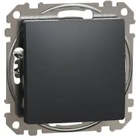 Intrerupator cap cruce 10AX, Schneider, SDD114107,Sedna Design, antracit