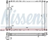 Radiator apa racire motor RENAULT SAFRANE I, SAFRANE II 2.0-2.5D intre 1992-2000