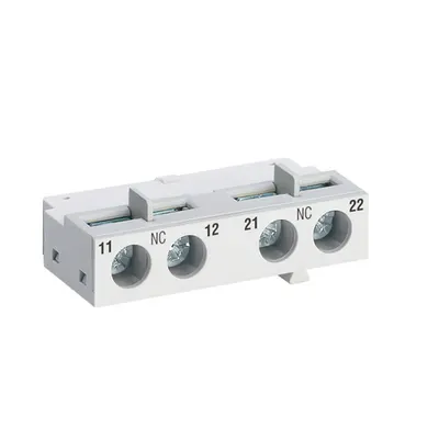 ADD-ON Contact auxiliar. FRONT MOUNT 2NC