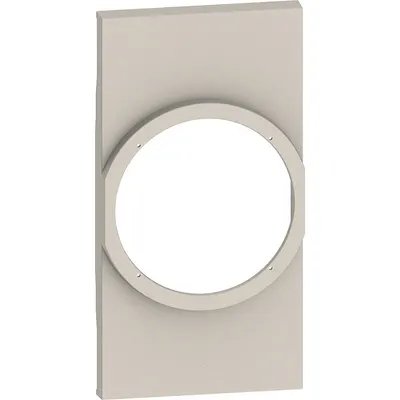 Placa 2 module pentru prizele conectate standard german Bticino Living Now KM34M2, nisip