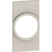 Placa 2 module pentru prizele conectate standard german Bticino Living Now KM34M2, nisip
