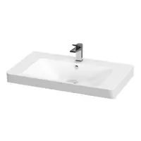 Lavoar suspendat alb 81 cm, dreptunghiular, Cersanit Mille