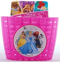 Cosulet bicicleta Disney Princess EL, montaj rapid pe ghidon, prindere reglabil