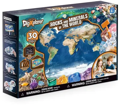 Set educațional Cubic Fun DigXplorer - Roci și minerale
