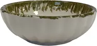 Bol de desert Morello - Lemons, 11 cm, Margine verde
