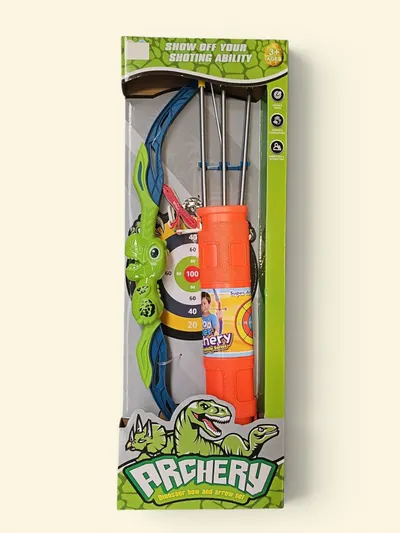 Set arc cu săgeți Archery Dino 60x20 cm,En-gros